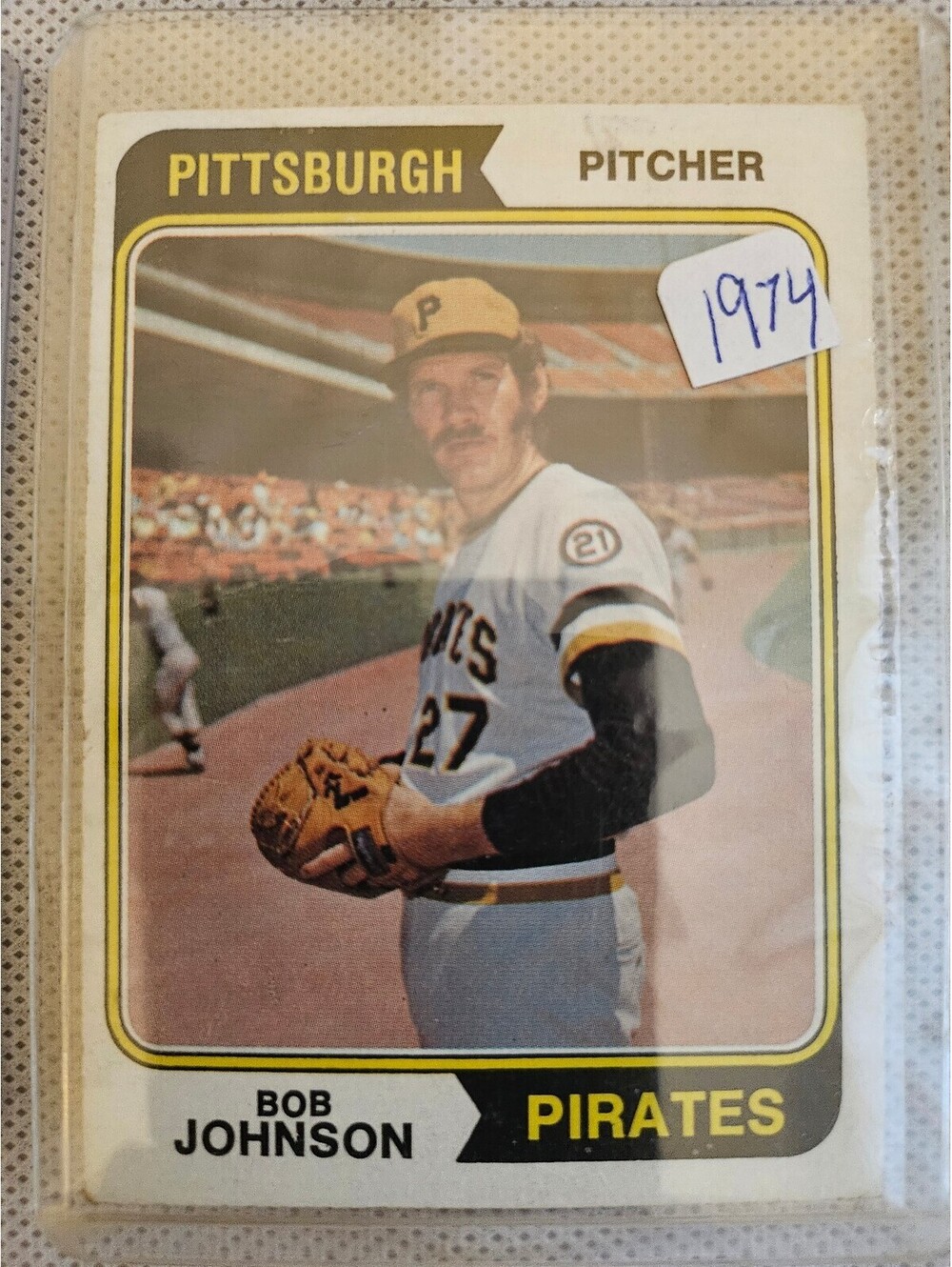 1974 Topps #269 Bob Johnson - Pittsburgh Pirates